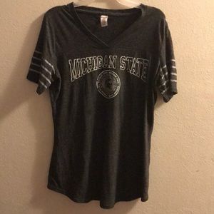 Michigan state women’s V neck